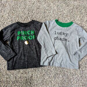 2 St. Patrick's Day Shirts (2T Boys)